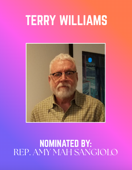 Terry Williams - MA State Pride Award 2026 Recipient